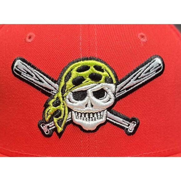 ⚾☠️MLB  New Era Exclusive Pittsburgh Pirates Skull Jolly Roger Fitted. NIB!☠️⚾ - Picture 3 of 16